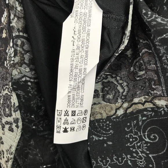 NWT Zara Paisley Bohemian Mini Dress‎ Size Small - Picture 14 of 14